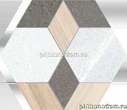 Vives Seine Hexаgono Mayeix Multicolor Микс Матовый Керамогранит 23x26,6 см