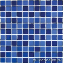 Bonaparte Мозаика стеклянная Blue wave-1 30х30