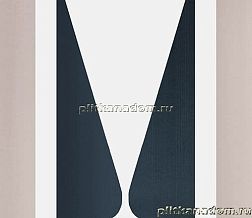 VallelungaSospiri Deco Blu Cipria Sat Напольная плитка 12,1x14 см