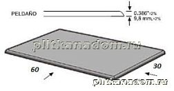 Apavisa Metal Copper Natural Angulo Ступень 29,75х59,55 см