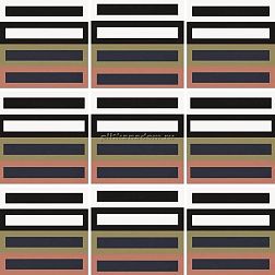 Equipe Bauhome Domino Cold Микс Матовый Керамогранит 20x20 см