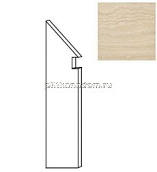 Atlas Concorde Marvel Pro Travertino Alabastrino Battiscopa Sag. SX Плинтус 7,2x30 см