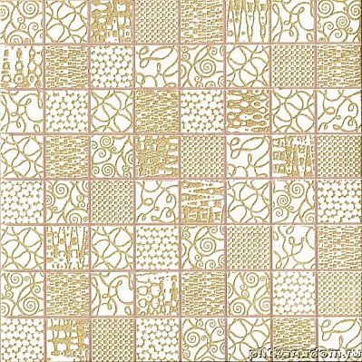 Ava Ceramica Eden Bianco Lucido Mosaico Galaxy Мозаика 3,4х3,4 32,1x32,1