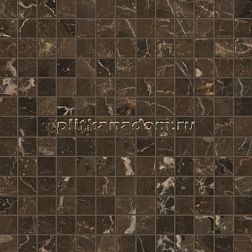 Caesar Anima Dark Emperador Composizione F Lucidato Мозаика 30х30 см