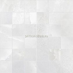 Absolut Keramika Sajalin ABS3185M Grey Lappato Malla Серая Мозаика 30х30 (5х5) см