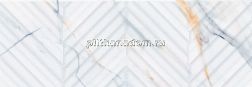 Eletto Ceramica Calacatta Fantasy Struttura Linea Белая Глянцевая Настенная плитка 24,2х70 см