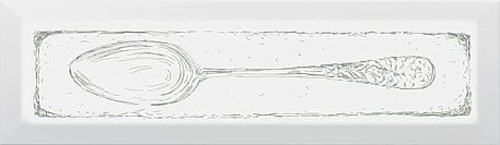 Керама Марацци NT\A51\9001 | Декор Spoon зелёный 8,5х28,5х9,2 см