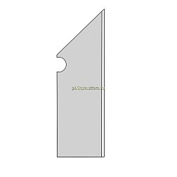 Fap Ceramiche Milano & Floor Tortora Battiscopa Sagomato DX Matt Плинтус 7,2x30 см