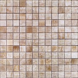 Caramelle Pietrine 7 мм Onice Legno Бежевая Полированная Мозаика 29,8х29,8 (2,3х2,3) см