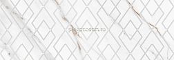 Eletto Ceramica Calacatta Grey Perla Белый Глянцевый Ректифицированный Декор 24,2х70 см