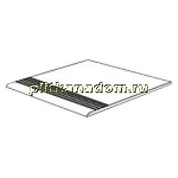 Casalgrande Padana Marte Nero Acapulco Gradino Naturale Ступень 40х40 см