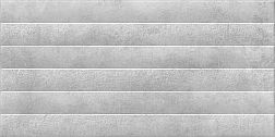 Cersanit Brooklyn Настенная плитка рельеф светло-серый (C-BLL522D) 29,7x60 см