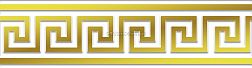 Eurotile Marbelia 14 Версаче Желтый Глянцевый Бордюр 7,5х29,5 см