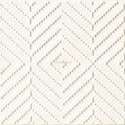 Tubadzin Elementary D-Patch White STR 13 Декор 14,8x14,8 см