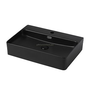Abber Rechteck AC2201MB черная матовая Раковина накладная 61x42