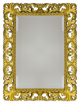 Tessoro Isabella Зеркало прямоугольное с фацетом TS-1021-G золото