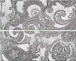 Azori Sfumato Paisley Grey Панно 50,5х40,2 (из 2-х плиток) см