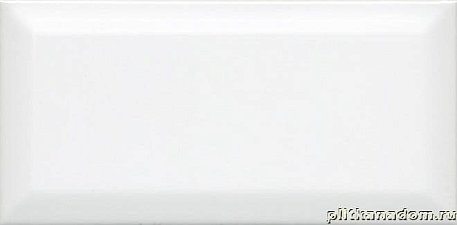 Керама Марацци Бланше 19040N Настенная плитка белый грань 9,9х20 см