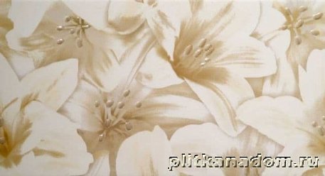 British Ceramic Tile Lily Marble Decor 1 Декор 24,8x49,8