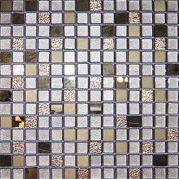 Decor-mosaic Фантазия MDF-06 Мозаика (стекло, зеркало) 30,6х30,6 (2х2) см
