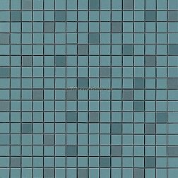 Atlas Concorde Prism Dusk Mosaico Q A40K Голубая Матовая Мозаика 30,5х30,5 см