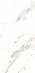 Flavour Granito Statuario Extra Glossy Белый Полированный Керамогранит 60x120 см