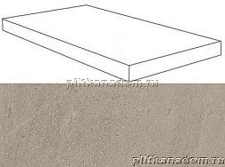 Atlas Concorde Russia Wise 620070001096 Silver Grey Lap Scalino Angolare Sx Ступень угловая левая 33х120 см
