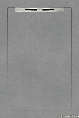 Aquanit Slope Душевой поддон из керамогранита, цвет Arc Gri, 90x135