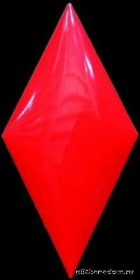 Cobsa Rombos Onice Rojo Rubi Настенная плитка 10x20