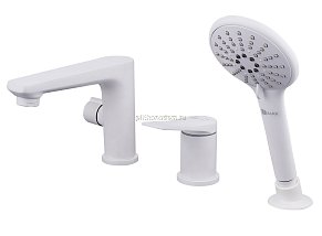 Lemark Bronx LM3745MW Смеситель на борт ванны