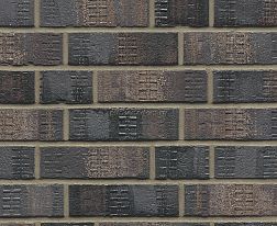 Muhr Nr. 15F Schwarz-bunt Edelglanz bes. Fußs. Клинкерный кирпич NF 24x11,5x7,1 см