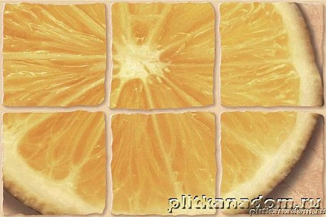 Cersanit Coctail Декор бежевый Лимон (СТ2К154) 20x30