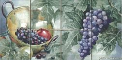 Absolut Keramika Acuarela Vino (Uvas) Composicion Панно 20х40 см