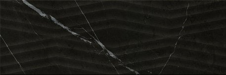 Gracia Ceramica Geneva Black Плитка настенная 02 25х75 см