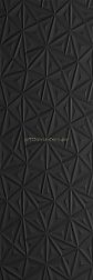 Fakhar Rabson Black Dеcor Черный Матовый Структурный Декор 30х90 см