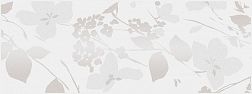 Керама Марацци Вилланелла Цветы Декор белый 15х40 см