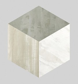 Apavisa Forma grey pat hexagon decor Керамогранит 51,5x44,6 см