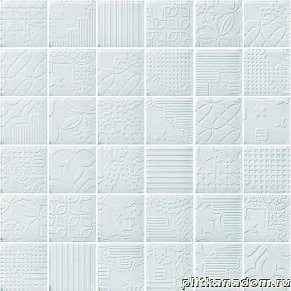Paradyz Tel Awiv Bianco Szklana Мозаика 29,8х29,8 ( куб 4,8х4,8) см