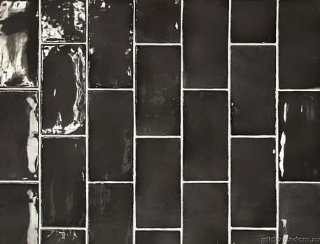 Equipe Manacor Black 26906 Настенная плитка 7,5х15 см