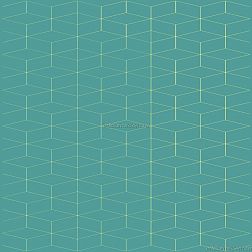 Creto Mono Jasmine Geometry Sea Зеленый Глянцевый Декор 30х60 см
