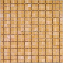 Premium Marble Чистые цвета Giallo Empress Polished Мозаика 1,5x1,5 29,7x29,7 см