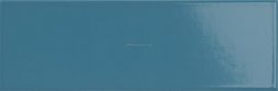 Harmony Crayon Blue Синяя Глянцевая Настенная плитка 10x30 см