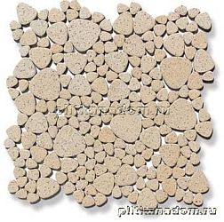 Giaretta Мозаика неглазур. Морские камешки Maple на бумаге 26,6х26,6 см