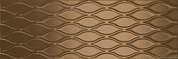 Sanchis Azulejos Colours Chain Copper Коричневая Глянцевая Ректифицированная Настенная плитка 40x120 см