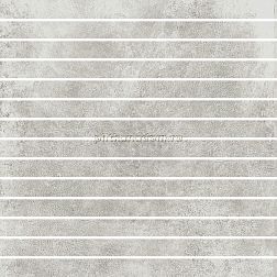Iris Ceramica Hard Leather Mosaico Ivory List. Мозаика 2,1х30 30x30 см