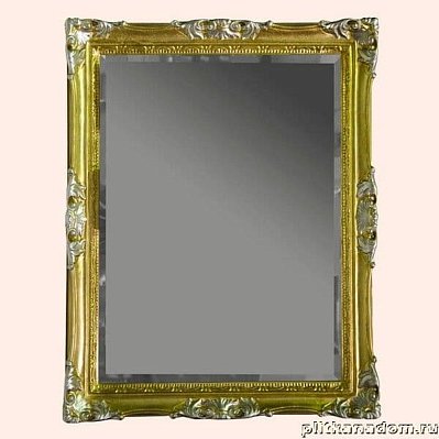 Tiffany World TW00262oro-arg Зеркало в раме 72х92, золото-серебро