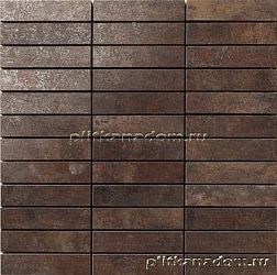 Apavisa Metal Titanium Lapp Mosaico 2,5х10 Мозаика 29,75х29,75 см