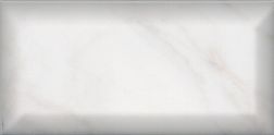 Керама Марацци Фрагонар 16073 Настенная плитка белый грань 7,4х15 см