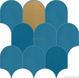 Coliseum Gres Лайфстайл 600110000943 Блу Мозаика луп Декор 32x31 см