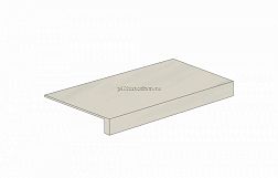 Atlas Concorde Russia Allure Джиойя Серая Матовая Ступень Фронтальная 33x80 см